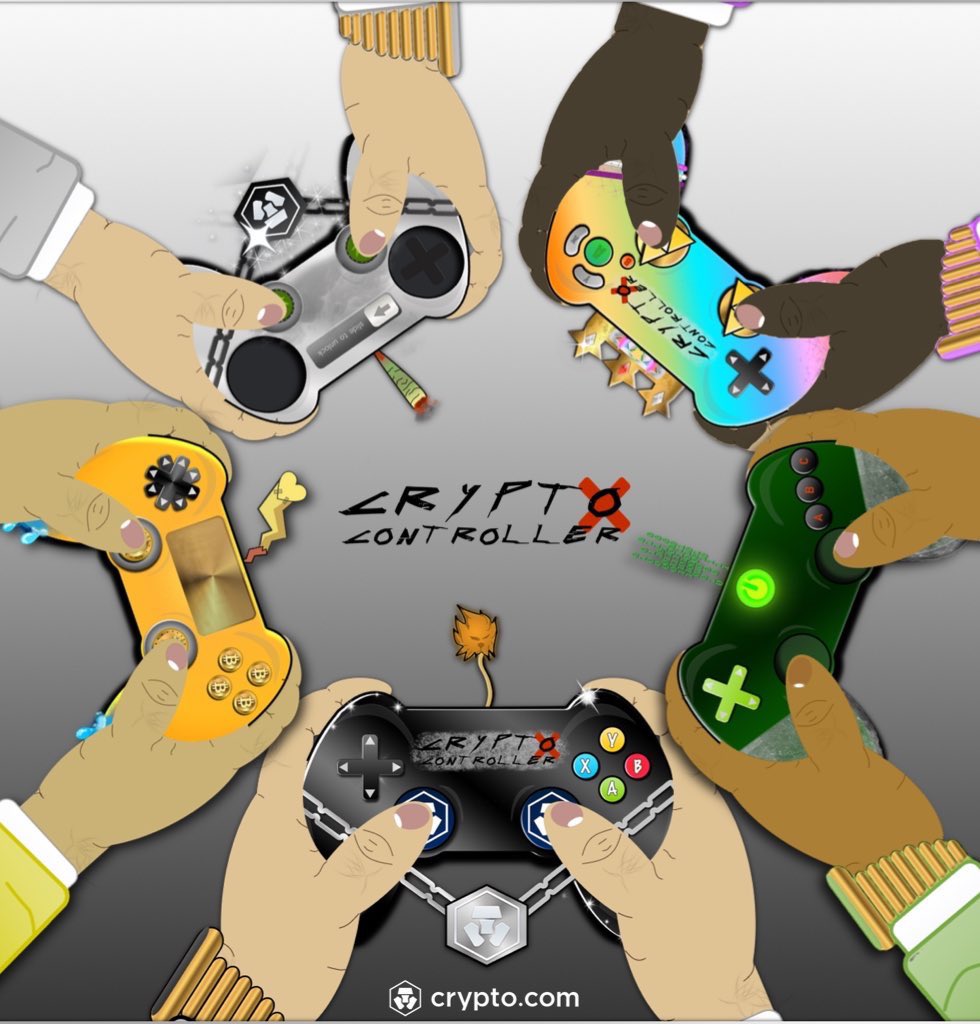 CControllersNFT's tweet photo. Our Future is in Your Hands 🎮🌟 Minting EARLY 2022 #CryptoController #NFT #CRO https://t.co/5lvNxo08VI