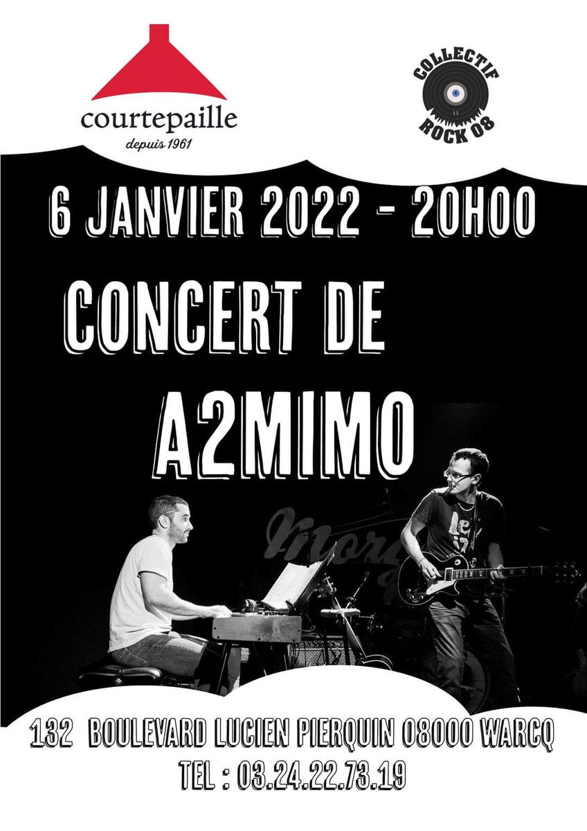 rock08collectif's tweet photo. 🚨 Le mois de janvier sera chargé d'événements au Courtepaille 🚨 https://t.co/7Vd8JZmVIB