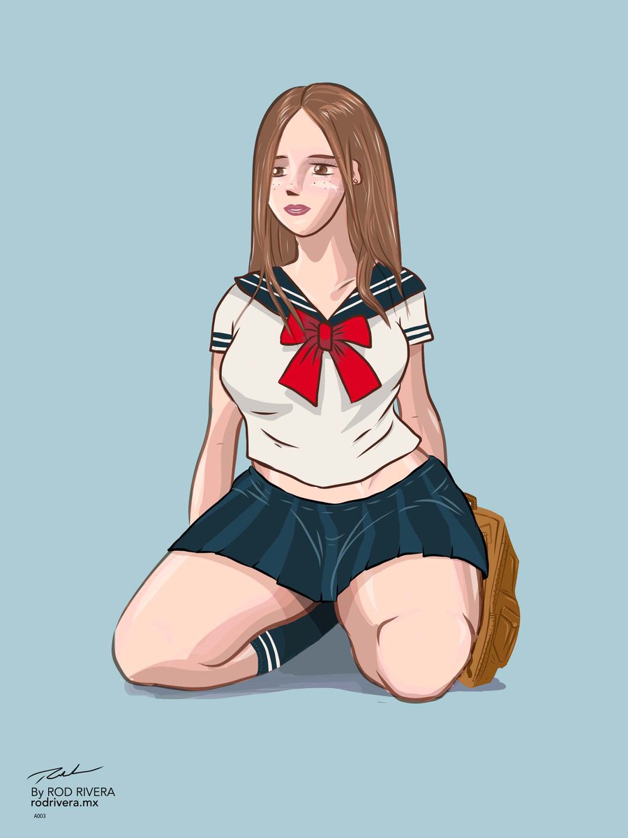 Allie-Anne loves cosplaying… So I created a Japanese schoolgirl uniform for her. This is the model A003. Visit opeansea.io/RODRIVERA or my IG: rodrivera.nft #NFTdrop #NFTcollection #NFTartists #nftcollectors #NFTs