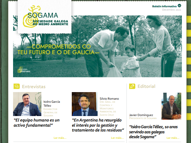 SogamaXunta's tweet photo. No boletín corporativo de decembro, atoparedes distintas novas de actualidade, así como dúas interesantes entrevistas realizadas a Isidro García Téllez, exdirector xeral de Sogama, que cesou recentemente no seu cargo para acollerse á xubilación. 

😉👏😉
 
https://t.co/3nPAHxGwwq https://t.co/JuNCfateiK