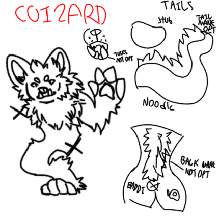 YesKumi's tweet photo. god damn i really got to make a new species sheet, this one is old and it sucks https://t.co/S4VLojUUZ1