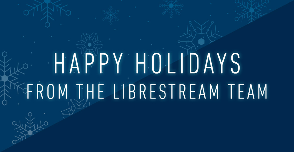 Librestream's tweet image. Happy Holidays from your Librestream team! We wanted to take a moment to thank our customers for a great year and your trust in us! As we sign off for 2021, all of us at #Librestream are excited to see what successes we can help you realize in 2022 and beyond.

#augmentedreality
