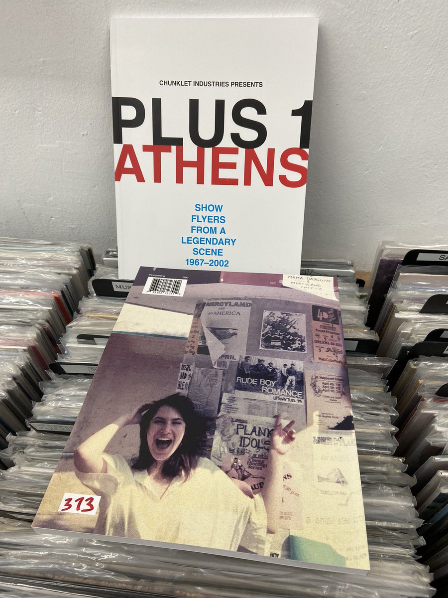RecordGrouch's tweet photo. Reads-In: scratching our #regional #rock #itch @chunklet delivers w/ the _Plus 1 Athens: Show Flyers from a Legendary Scene 1967-2002_. Curious about those historical bookends & essays from @pattersonhood Dave Schools and #chunklet himself https://t.co/RH8aa2TMd9