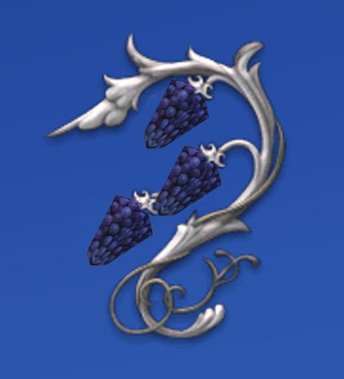 Curtixiv's tweet photo. PolyGrape Lilies #FFXIV #FF14 #ffxivendwalker #ffxivmemes https://t.co/iPT3IOtugx