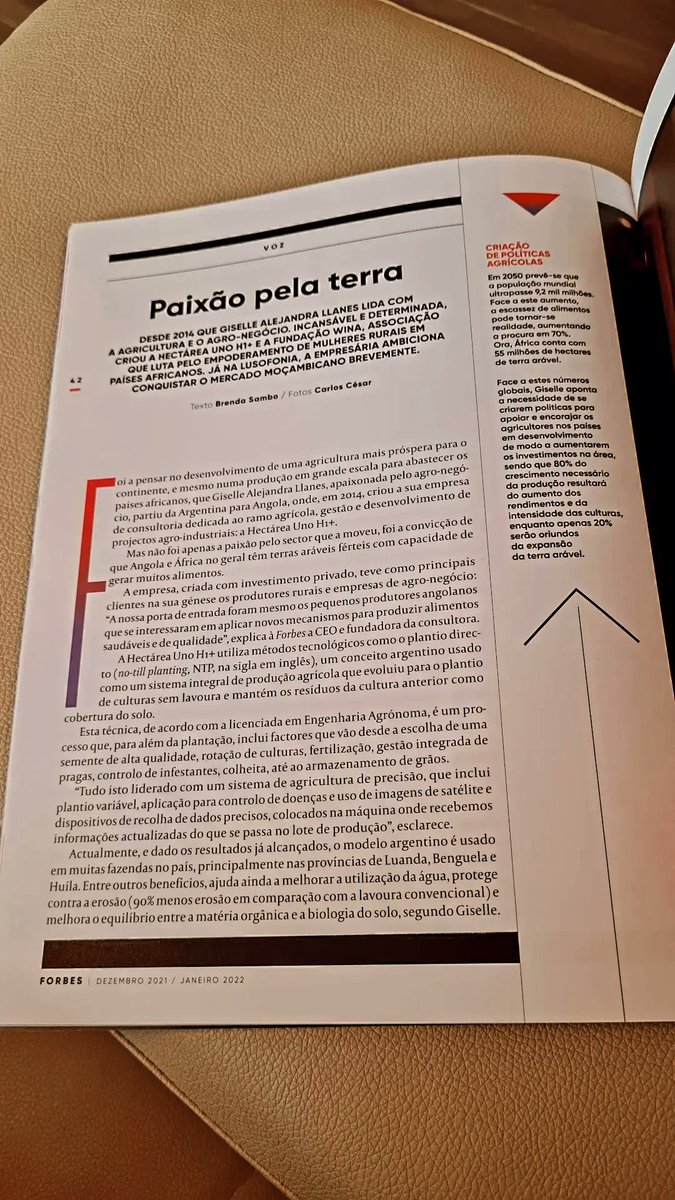 LLanesGiselle's tweet photo. Me di el grato gusto de poder difundir sobre siembra directa y H1+ junto @Forbes @forbesafrica.Apasionados x lo que hacemos!aprendimos estos años que compratir experiencias y el empujar para el mismo lado nos aproxima donde queremos estar.@AapresidAfrica @aapresid @AguTorriglia https://t.co/yU0iiMvRKy