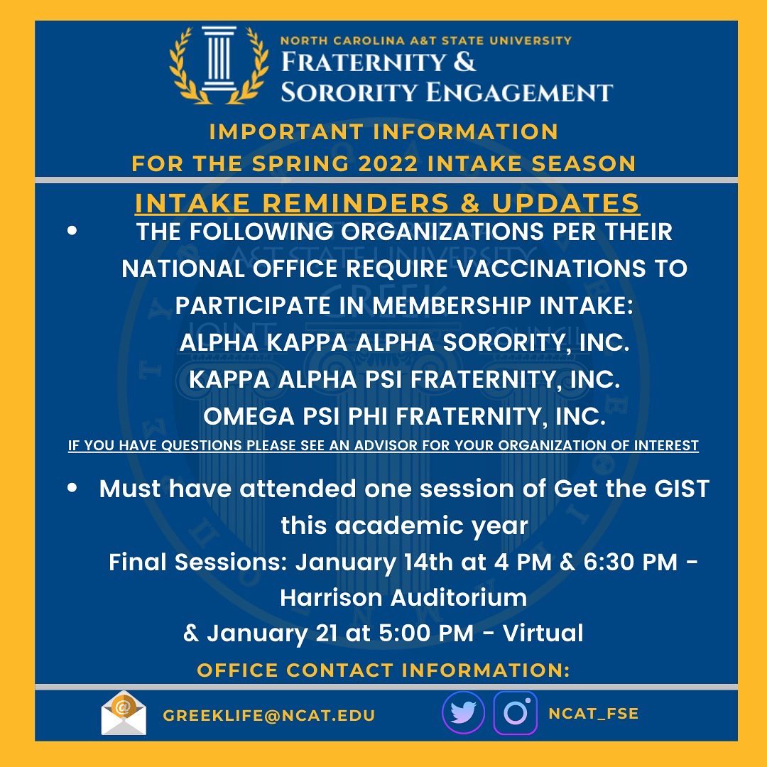 Ncat Christmas Break 2022 Tweets With Replies By Nc A&T Fraternity & Sorority Engagement (@Ncat_Fse)  / Twitter