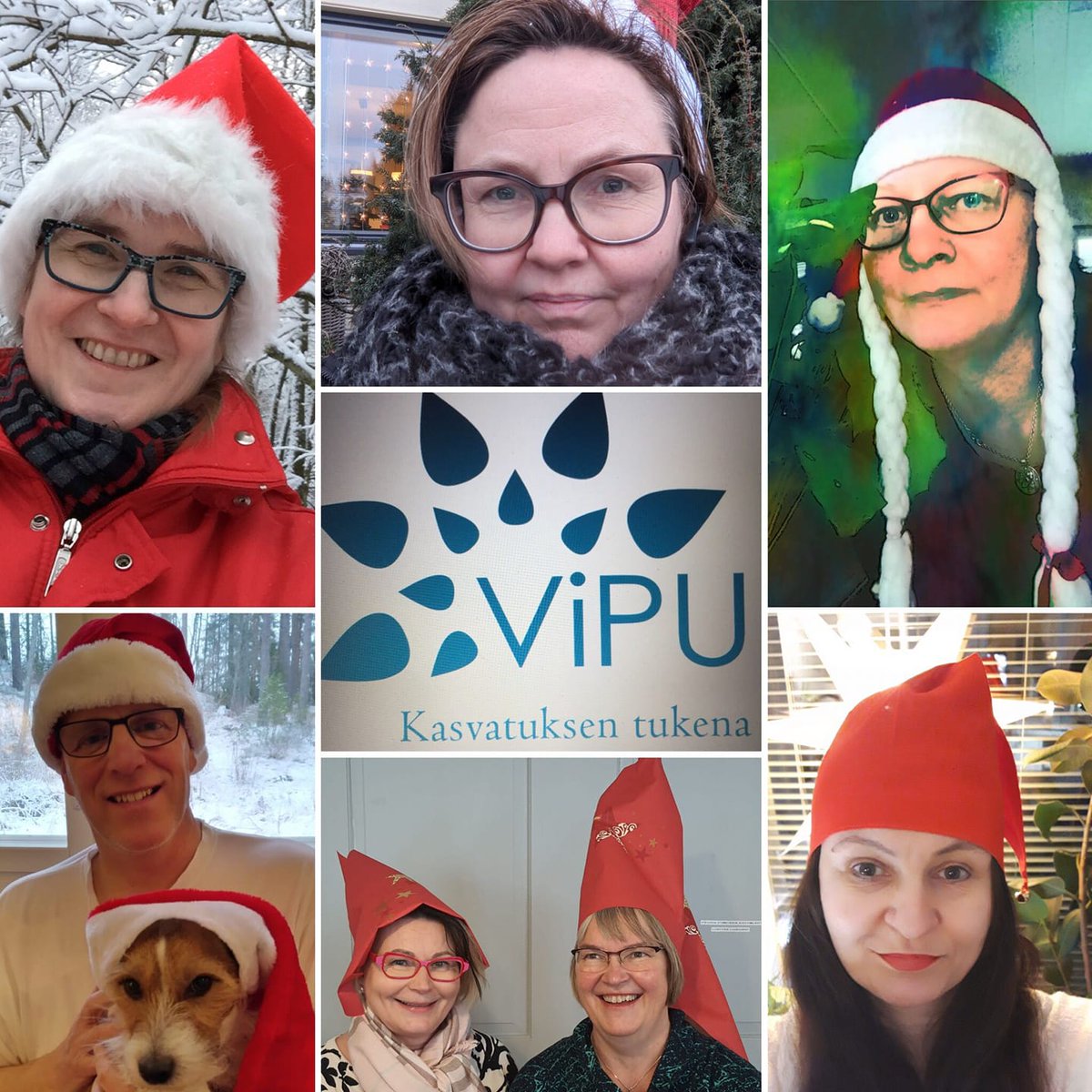 vipu_ry's tweet photo. Toivomme kaikille jäsenillemme oikein rauhaisaa ja rentouttavaa joulun aikaa 🎄✨ sekä menestyksekästä vuotta 2022! ✨✨

T.Hanna Tajakka, puheenjohtaja 
&amp; VIPUn hallituslaiset

#vipuopet #vipury #joulu #rauhaa https://t.co/aM5dCWr8Mv