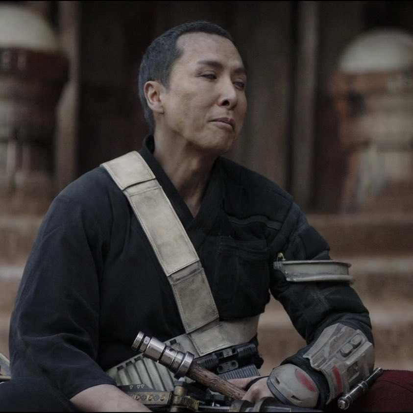 TheSWU's tweet photo. #QOTD:

“The Force did protect me.”

“I protected you.”

- Chirrut Îmwe &amp; Baze Malbus https://t.co/bEB1wkJkiJ