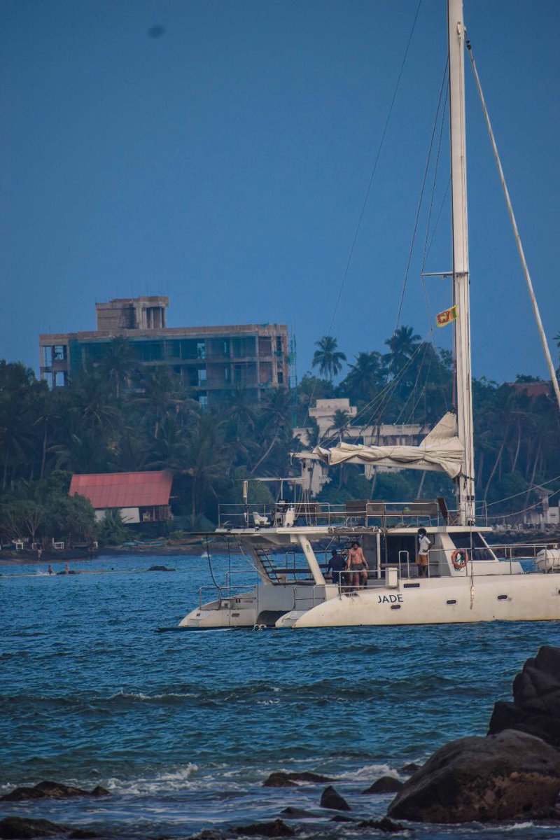 TMirissa's tweet photo. Yacht in mirissa beach sri lanka
.
#toursmirissa #srilanka #mirissa #mirissabeach #mirissasrilanka #srilankabeach #saillanka #saillankacharter #luxurycruise #sailing #sailinglife #sail #sea #yacht #boat #sailboat #yachting #travel #boatlife #ocean #yachtlife #boating #sailingboat https://t.co/6labP5Lw0P