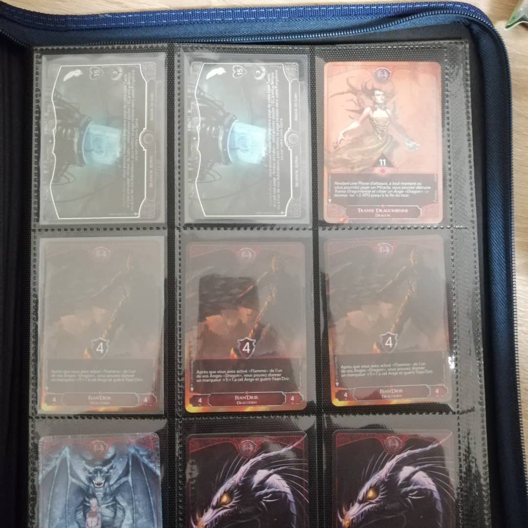 shimizu_ling's tweet photo. Soirée incroyable IRL avec la communauté de ce TCG juste incroyable qui commence à ce former en Suisse.
Je suis aux anges et je me suis même fait un cadeau de fin d'année en prenant du matos merveilleux pour mon futur deck dragon !
#7fallen https://t.co/ps06dUlkeV