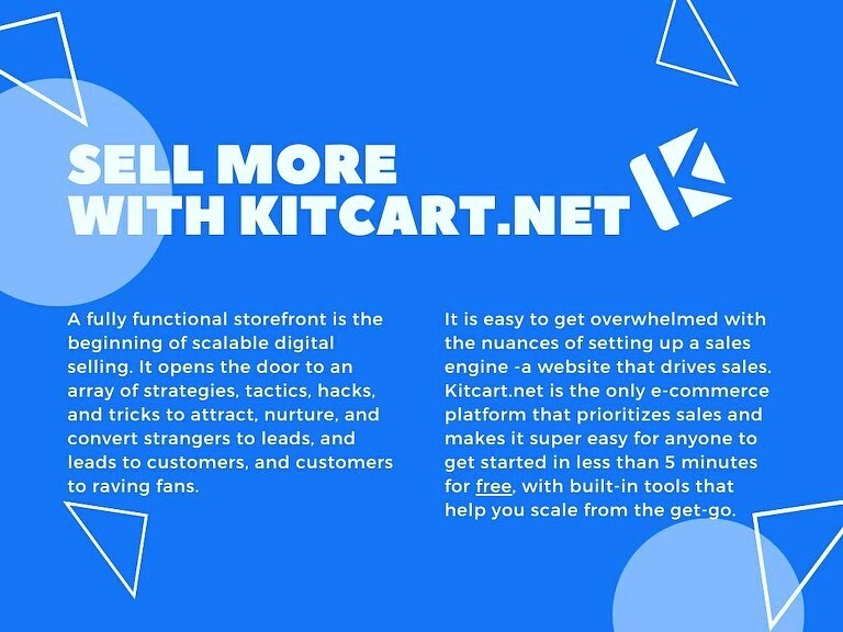 leadertimi's tweet image. Sell More With @kitcarthq — a quick on how it works #elonvibes #kitcart
