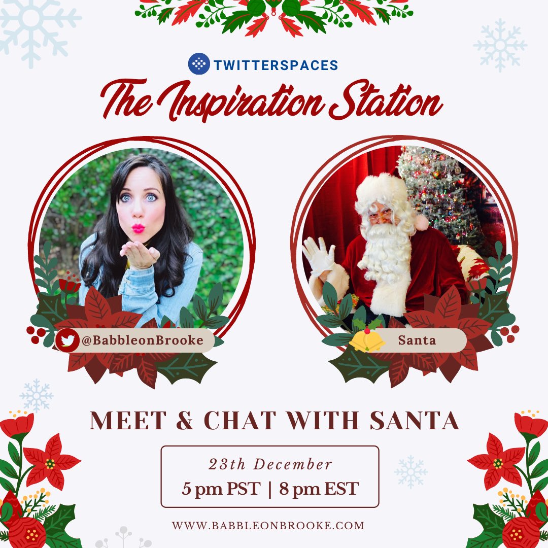 MichaelCVoice's tweet photo. Me @SANTAALWAYZ and be Inspired by @BabbleOnBrooke tonight!!🎅🏽🎄🎁💚🙏🏾 https://t.co/gputrTTSAJ