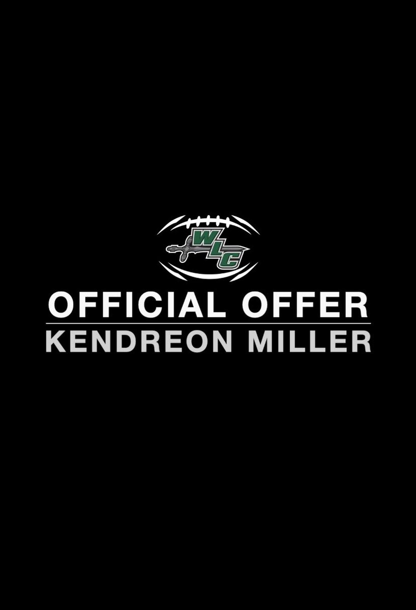 #AGTG Extremely blessed to say I have received my 3rd offer from <a href="/WLC_Football/">WLC Football</a> ! 
<a href="/Coach_Hughes2/">Coach Hughes</a> <a href="/CoachWeathersby/">Coach Weathersby</a> 
@coachmos_44 
<a href="/CoachVanTheMan/">Steve Van Meter</a> 
<a href="/ChuxSpeed/">Chux Speed</a>