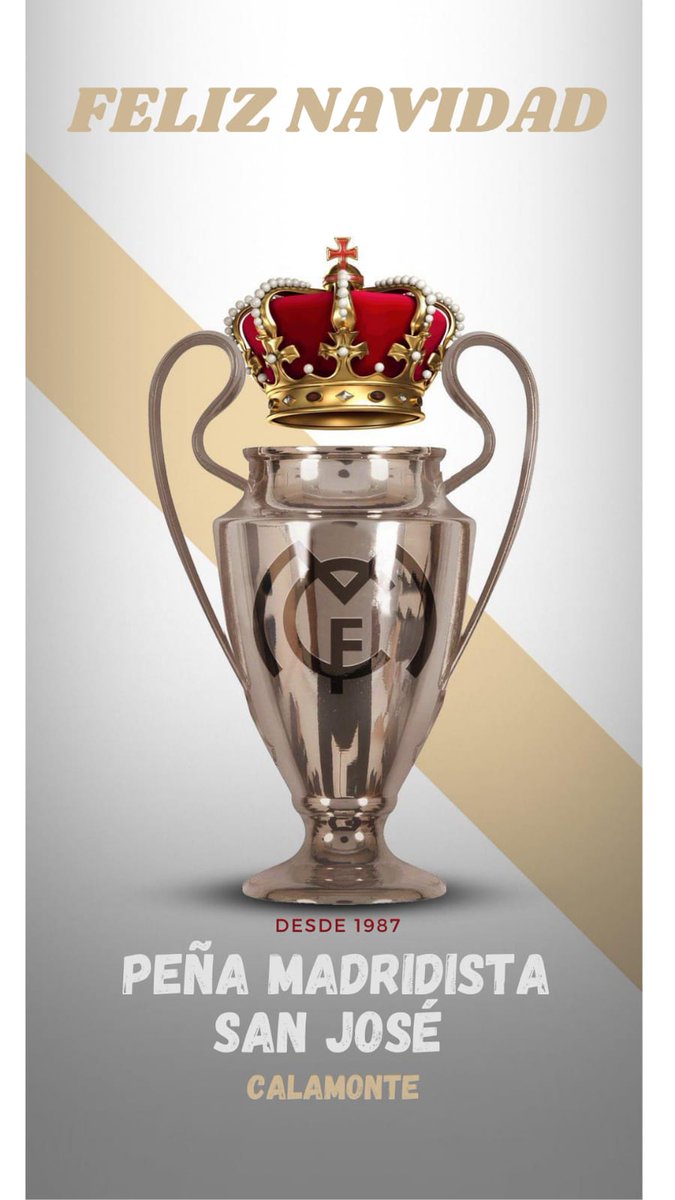 Desde la Peña Madridista San José de Calamonte os deseamos a tod@s unas felices fiestas navideñas y un próspero año 2022.
FELIZ NAVIDAD y HALA MADRID