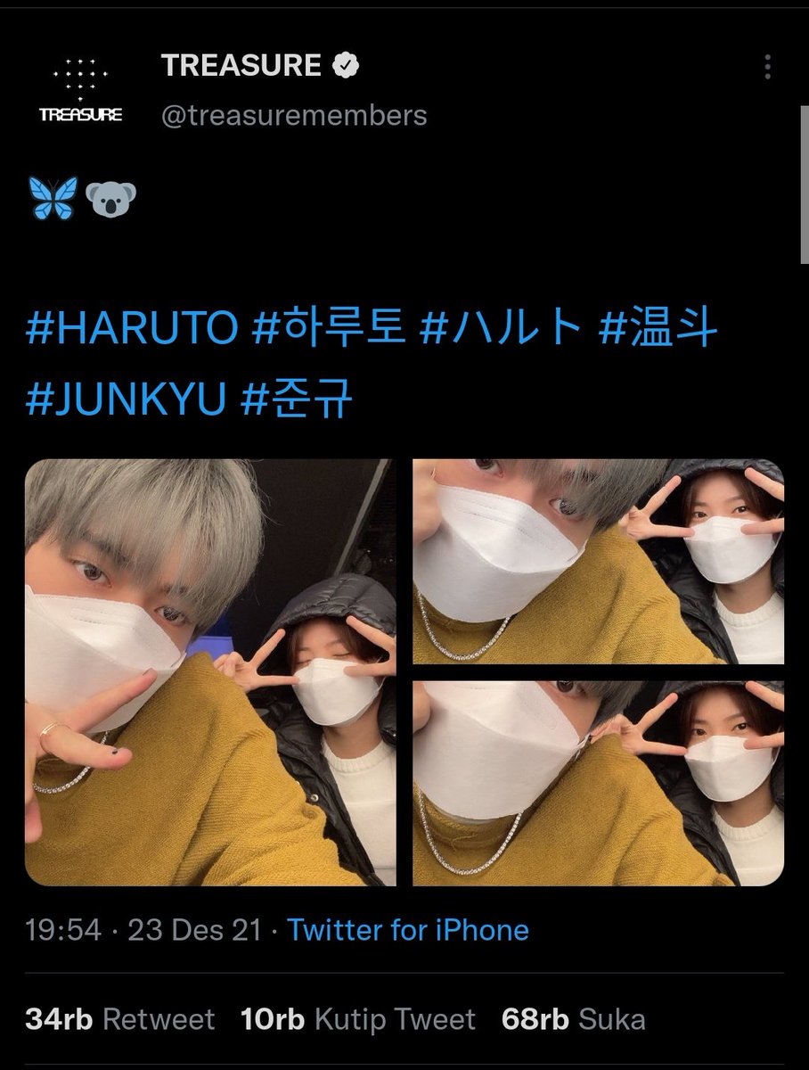 harukyunoona's tweet photo. Ayo saatnya giveaway sebelum tutup tahun dikasih selca woii😭😭
Saldo spay/dana 50k buat 2 orang (25k/each)
 RT &amp; like trus rep "HARUKYU SELCA!!"
Only sampaners yaa hehe, moots boleh ikutan but follow dulu🧡💙

End besok siang, goodluck! https://t.co/vE5I6SSixj