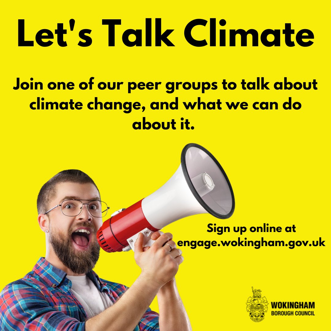 WokinghamBC's tweet photo. Want to share your thoughts and ideas on climate change? 💡 

We want to hear from you! 🦻

Join the conversation at https://t.co/mmXXON4RDc https://t.co/hO0CaBNyvD