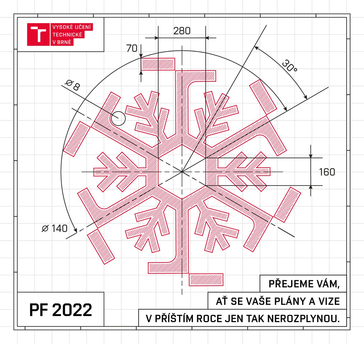 Přejeme vám klidné prožití vánočních svátků a ať se vaše plány a vize v příštím roce jen tak nerozplynou. ♥️ PF 2022