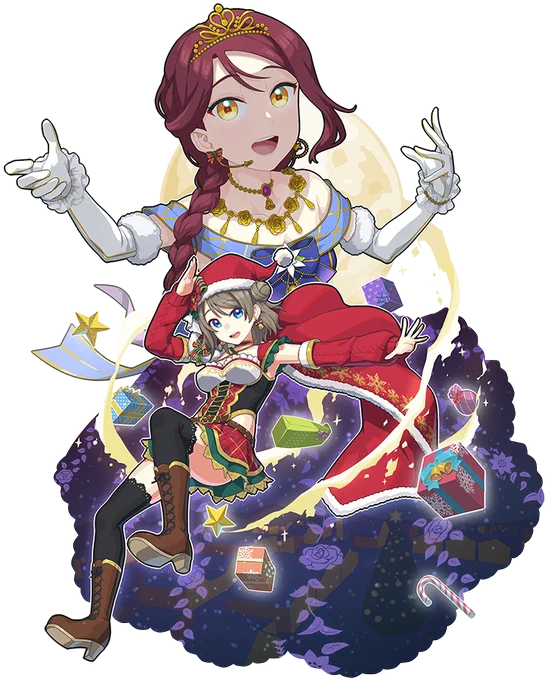 クリスマス絵間に合わなさそうなので先に去年のやつを再揭します 