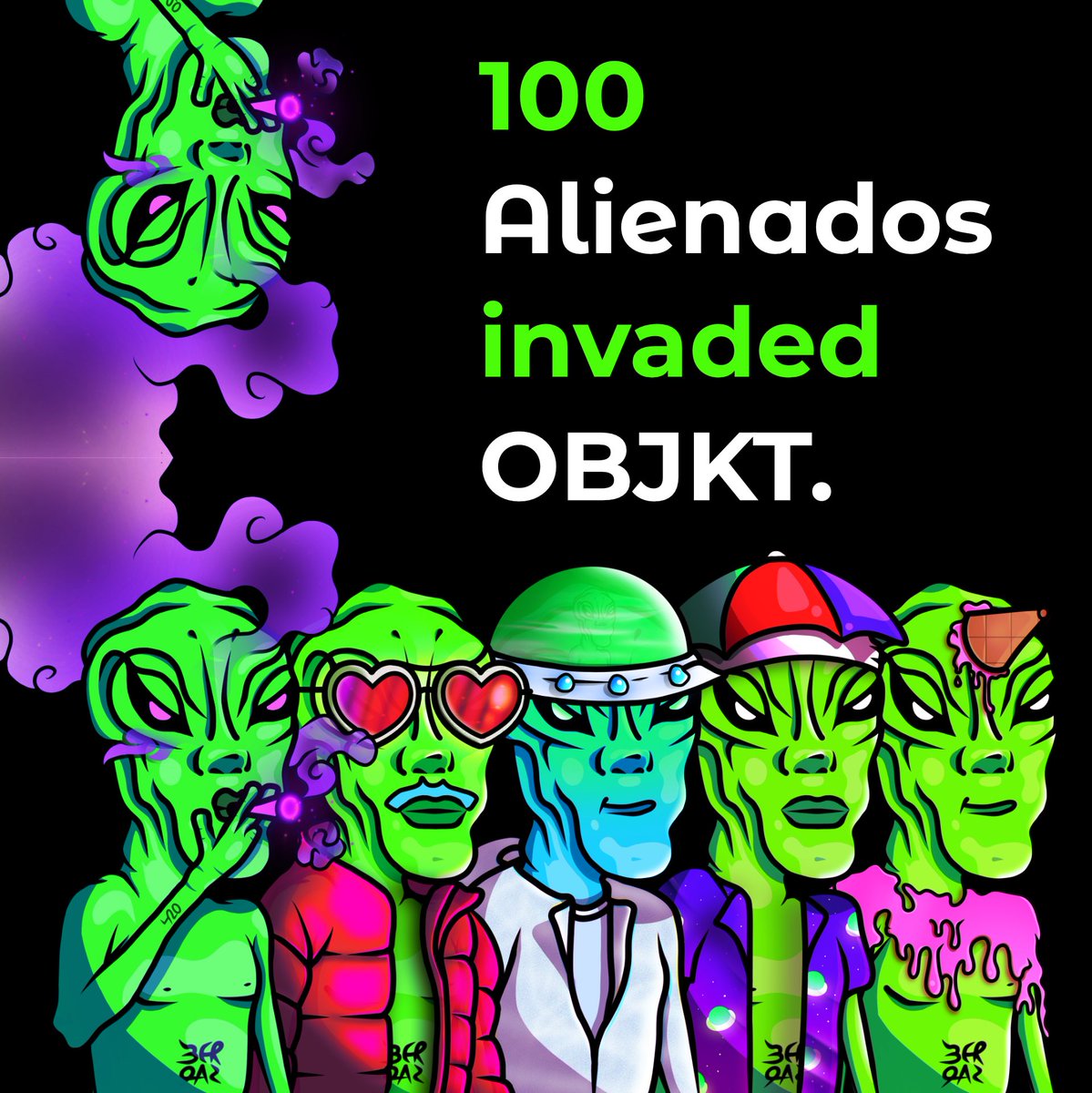 AlienadosHEN's tweet photo. @MrsMarlaa @DeanSteinerNFT They invaded and I doubt you'll share it! 🛸 https://t.co/ZMKgZiWi8g