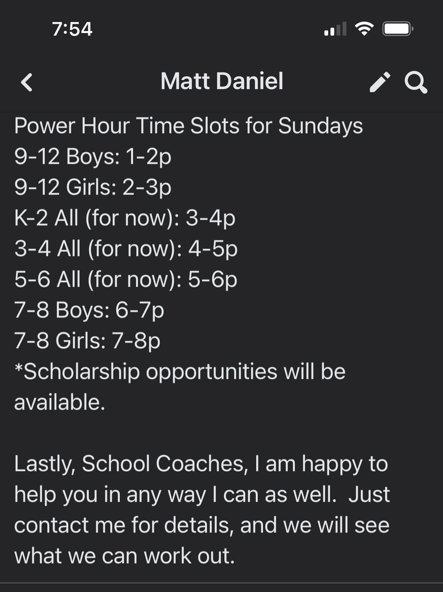 Matt Daniel Coachmattdaniel Twitter