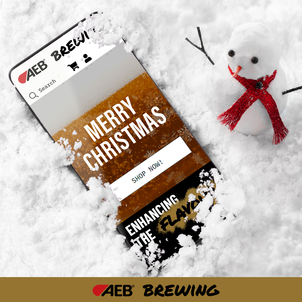 AebBrewing's tweet photo. Merry Christmas from everyone here at AEB! 

Raise a glass of something delicious today! 🍾

#Christmas #Christmasday #MerryChristmas https://t.co/GHUWdkZxYw