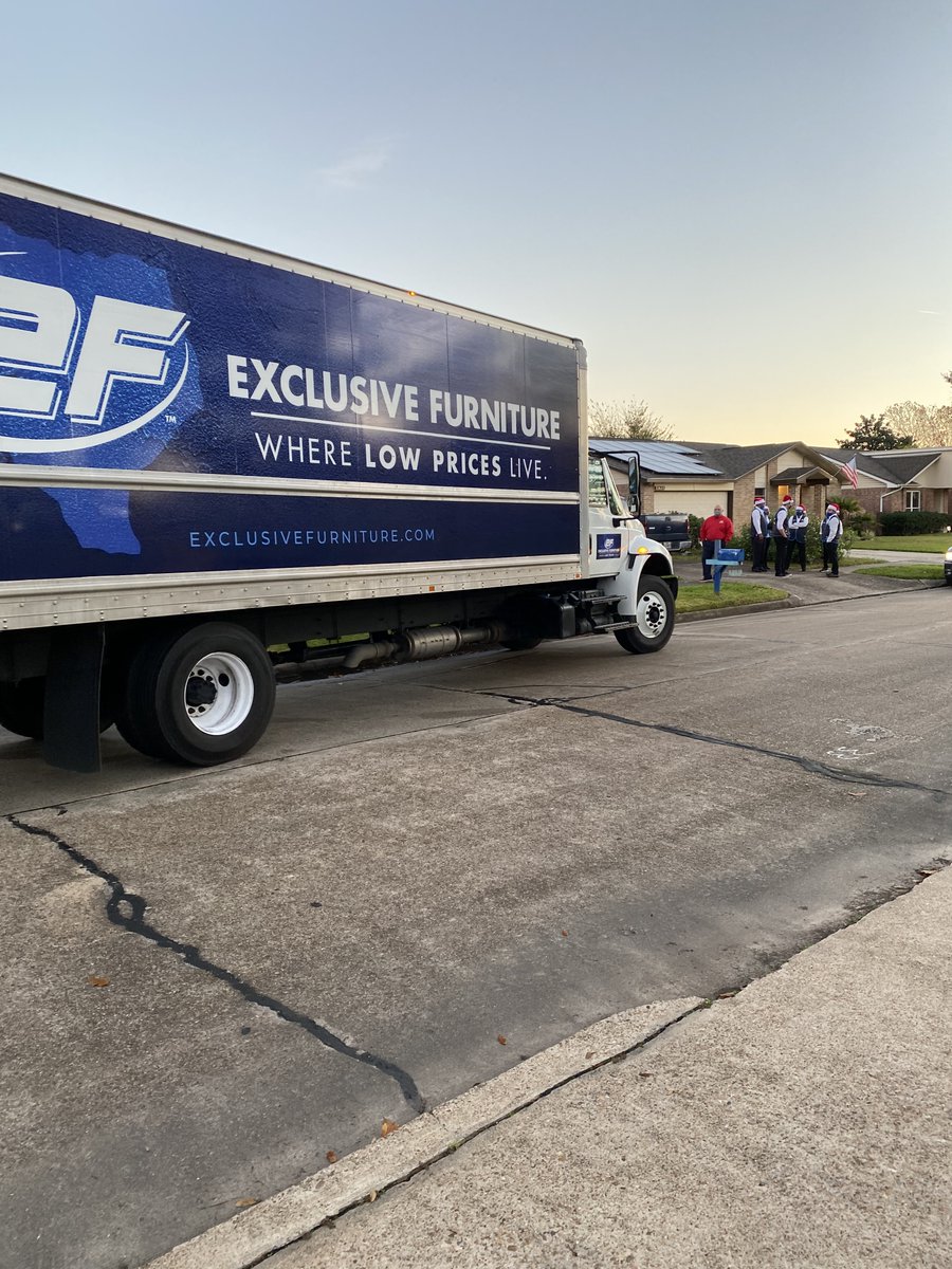 FOX26Houston's tweet photo. It’s DAY 11 of the #12DaysofChristmas on FOX 26! Watch LIVE as our partners help bless another deserving family🙏
#Christmas2021 @BakerRipley @Walmart @ExcluFurniture #chickfla https://t.co/fhNJyZfmx7