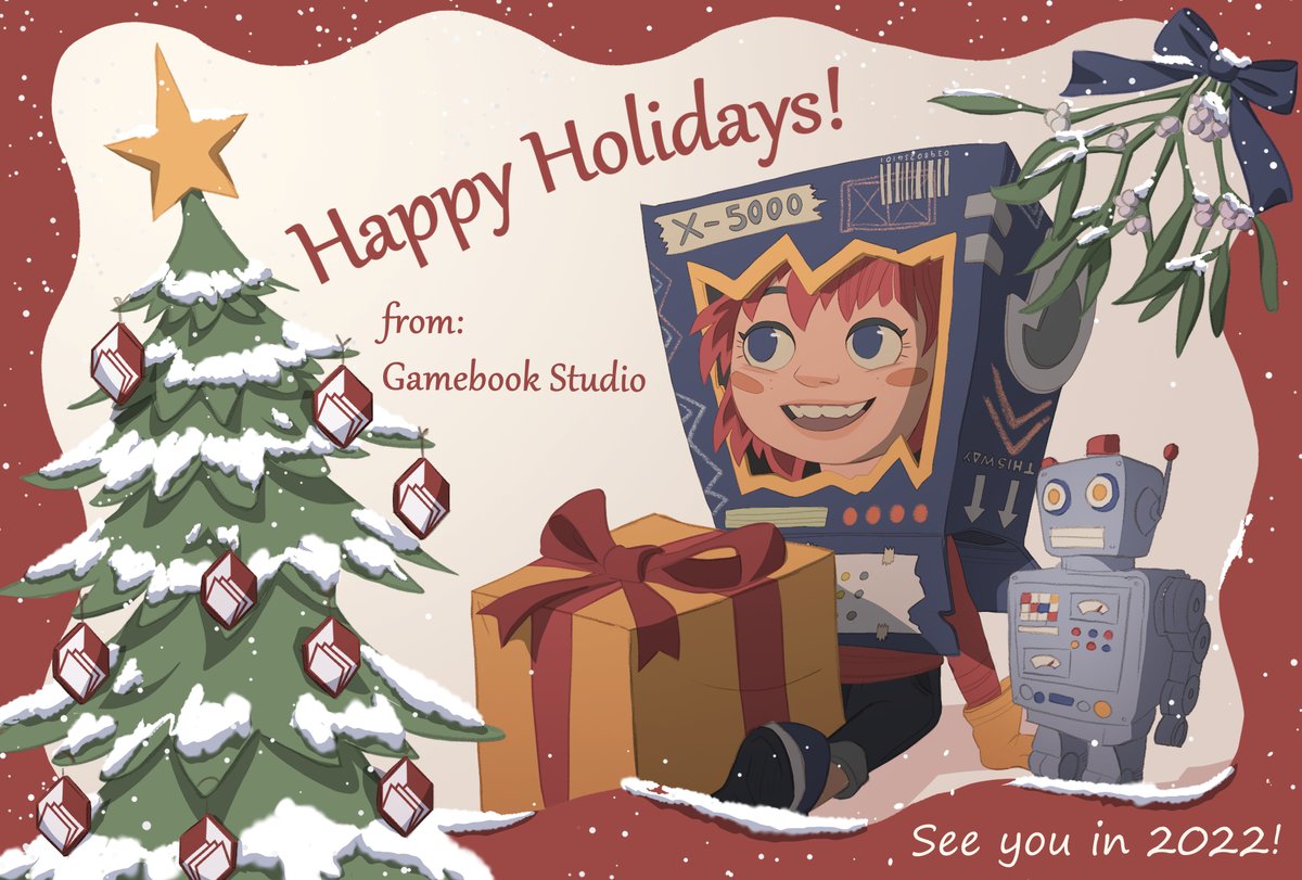 We wish everyone a merry #Christmas and a great start into a successful &amp; healthy 2022 with lots of exciting #stories to play!