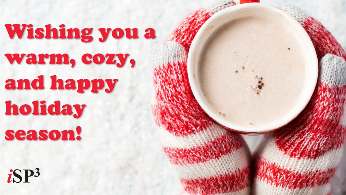 iSP3_solutions's tweet photo. We hope our customers, partners, friends, and followers have a happy holiday season! https://t.co/sblIDivFk3