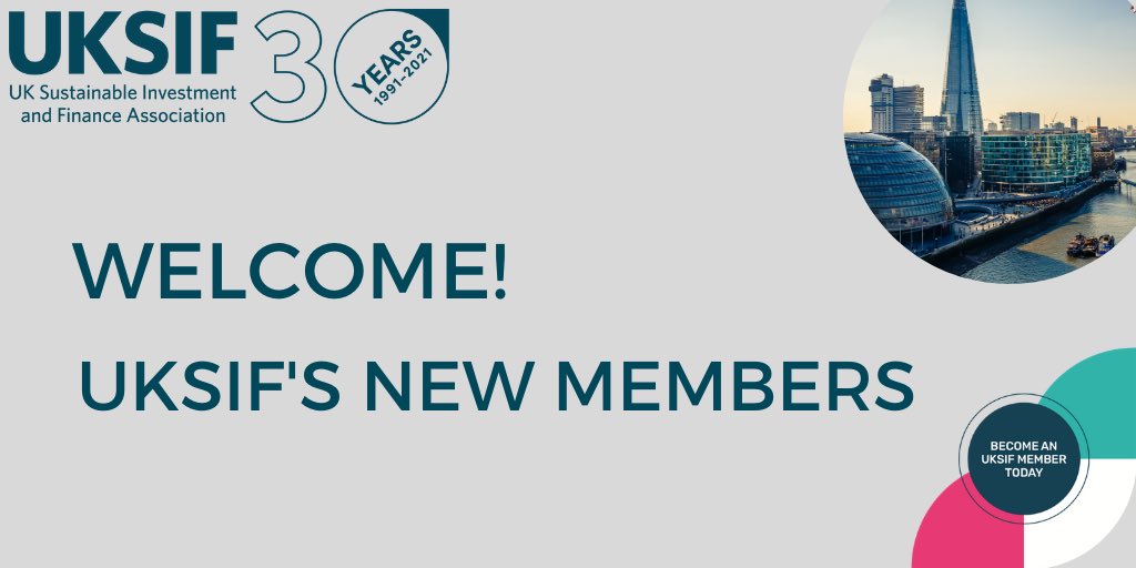 UKSIF's tweet photo. We are pleased to welcome our newest UKSIF member @Industry_Track 👏🏻👏🏻👏🏻
It’s great to have you on board! 

#member #newmember #welcome https://t.co/2ipDxRMkYp