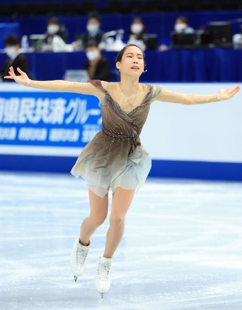 mai_archive's tweet photo. #maimihara #三原舞依 at Japanese Nationals 2021 short program #全日本フィギュア

📷 kobeshinbun https://t.co/c1WZHPidSp