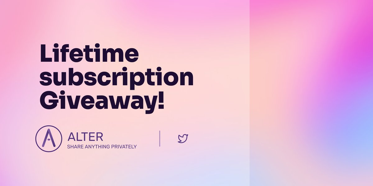 AlterDapp's tweet photo. At @AlterDapp we're giving away one lifetime subscription for Christmas!🤩 What you got to do? Simply retweet &amp; like this post, follow @AlterDapp and wait for the Christmas gift to arrive on 27th of December, 2021 when we will announce the lucky winner!🎄#privacy #web3 https://t.co/FOplxLHZZV
