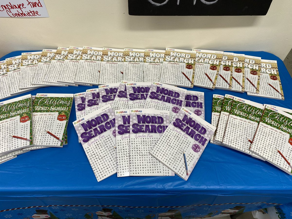 On the 11th day of Christmas, Store 4149 gave to me…. Word Search Books! <a href="/asds4149/">Jennifer hamilton</a> <a href="/geocachelady/">Megan</a>