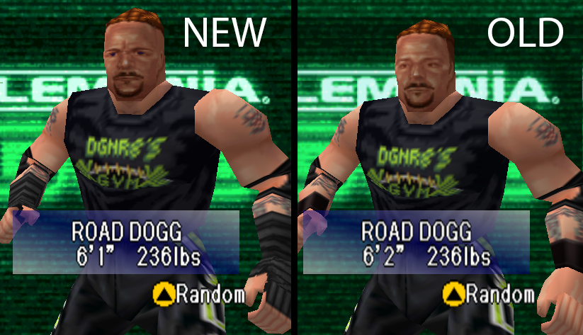TheKWG64's tweet photo. Another person who required de-aging. Also, gave him black tapings. #RoadDogg #JesseJames #AKI #N64 #WM2K https://t.co/gNS9eomxnm