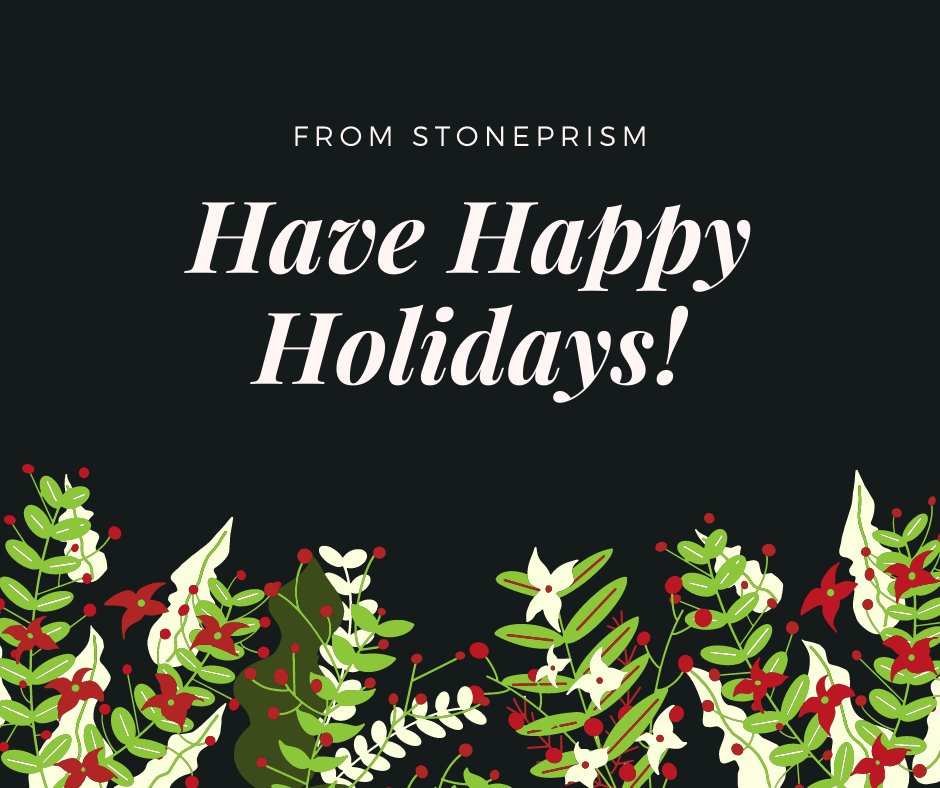 stoneprismapps's tweet photo. May your holiday season be filled with peace, happiness, and health.  We thank our clients for their patronage.  We look forward to serving you in the new year!  Warmly - Stoneprism

PH  920.662.0008
EM  info@stoneprism.com https://t.co/xxnAbyIv4Y