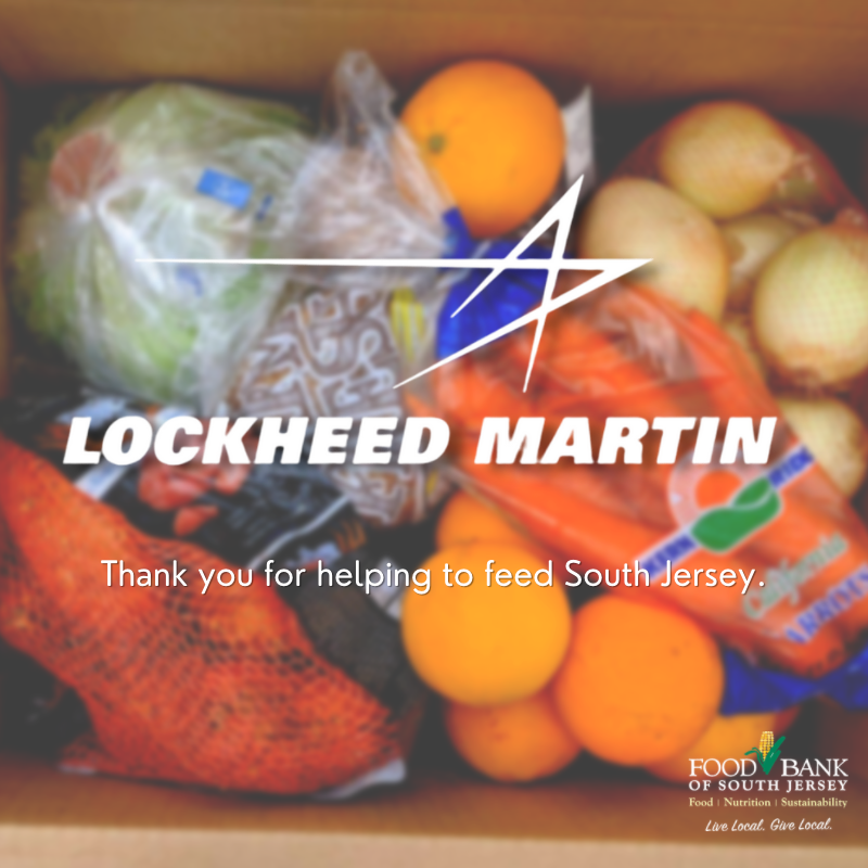foodbankSJ's tweet photo. Thank you, @LockheedMartin for supporting FBSJ's mission to alleviate hunger in SJ. Your contribution will move us forward in providing hunger relief programming &amp; nutrition education along with establishing sustainable solutions to help our neighbors in need. #FeedtheLine https://t.co/N8Ry2BSbcu