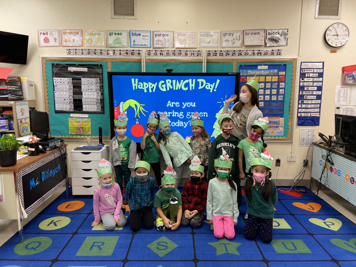 mrsditinyak's tweet photo. Feeling Grinchy!  Happy Grinch Day! ⁦@MrsRobalino⁩ https://t.co/Cd8ktTkoeI