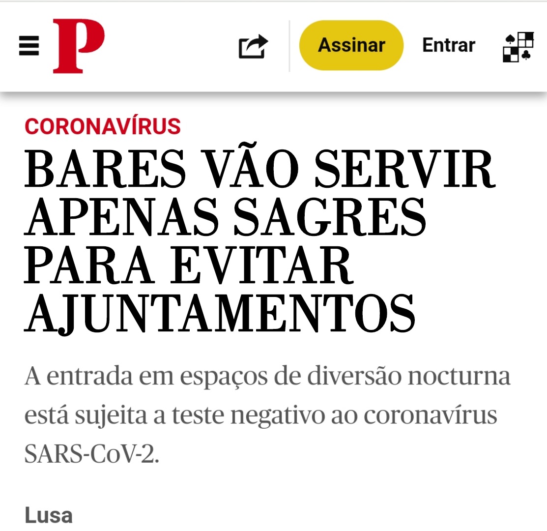 Finalmente uma medida com lógica
