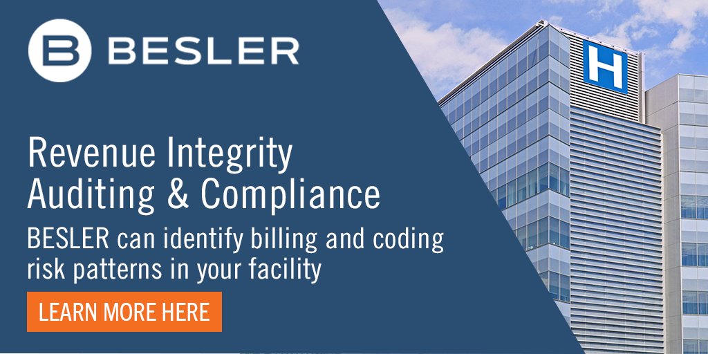 BeslerDotCom's tweet image. Are you trying to identify missing charges? Looking for a way to determine where you are overcoding and undercoding? BESLER’s Revenue Integrity Physician Auditing and Compliance services can help. #revenueintegrity #codingcompliance hubs.li/Q0111rn-0