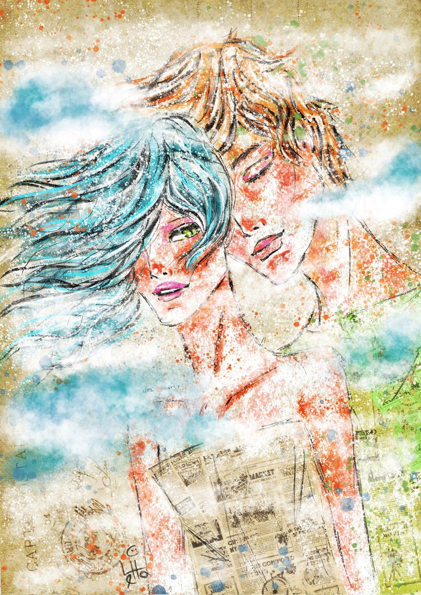 LFakhrealami's tweet photo. ☁️💞Love Among The Clouds💞☁️
👁👁This is my new #nftart available on @opensea 
👩‍❤️‍💋‍👨I dedicate it to the lovers of the whole world💌
#NFTCommmunity #nftcollector
#nftartist #NFTdrop #OpenSeaNFT https://t.co/iLpkBddvyA https://t.co/bwTcMVtNa2