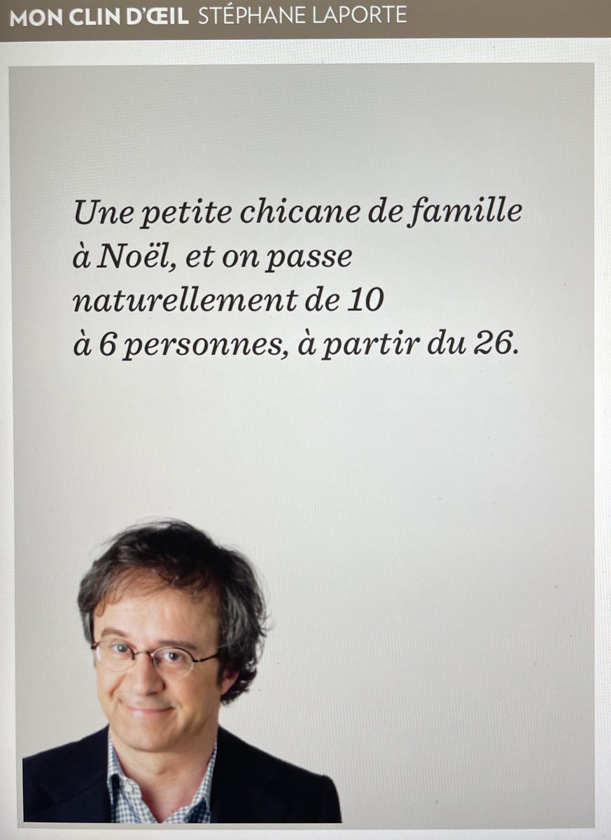laportestephane's tweet photo. Une petite chicane de famille à Noël, et on passe naturellement de 10 à 6 personnes, à partir du 26. #noel2021 https://t.co/ZC2ETqov63