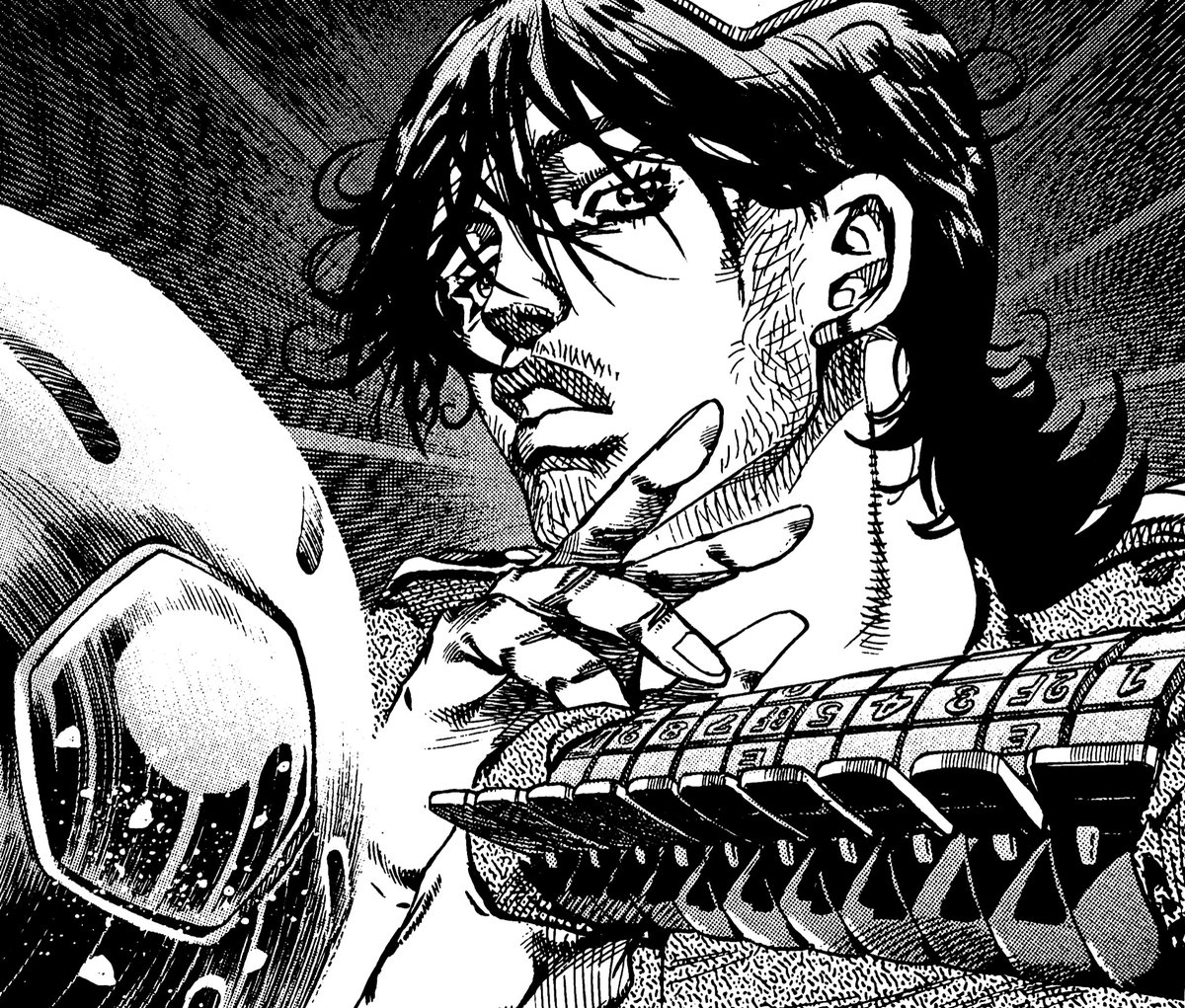 ByAraki's tweet photo. Steel Ball Run. (2008) https://t.co/2Tz2oHHI0p