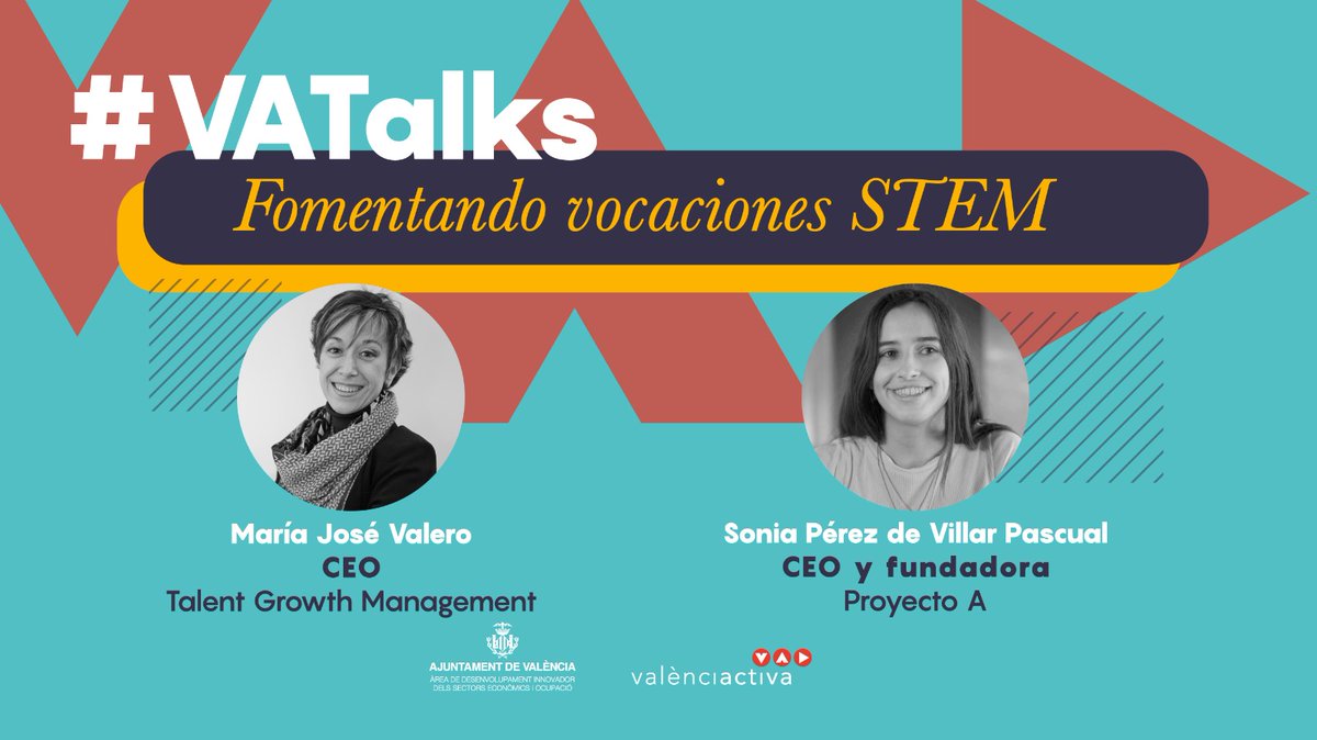 valenciactiva_'s tweet photo. ⚙️👧🧒 ¿Quieres saber cómo incentivar la curiosidad de los y las más peques por la ciencia y la tecnología @MJValeroSancho (@TalentGrowthM) y Sonia Pérez de Villar (Proyecto A) nos contaron cómo conseguirlo en el #VATalks 'Fomentando vocaciones STEM'
▶ https://t.co/m04rluqxgh https://t.co/S3uxVFIgbM