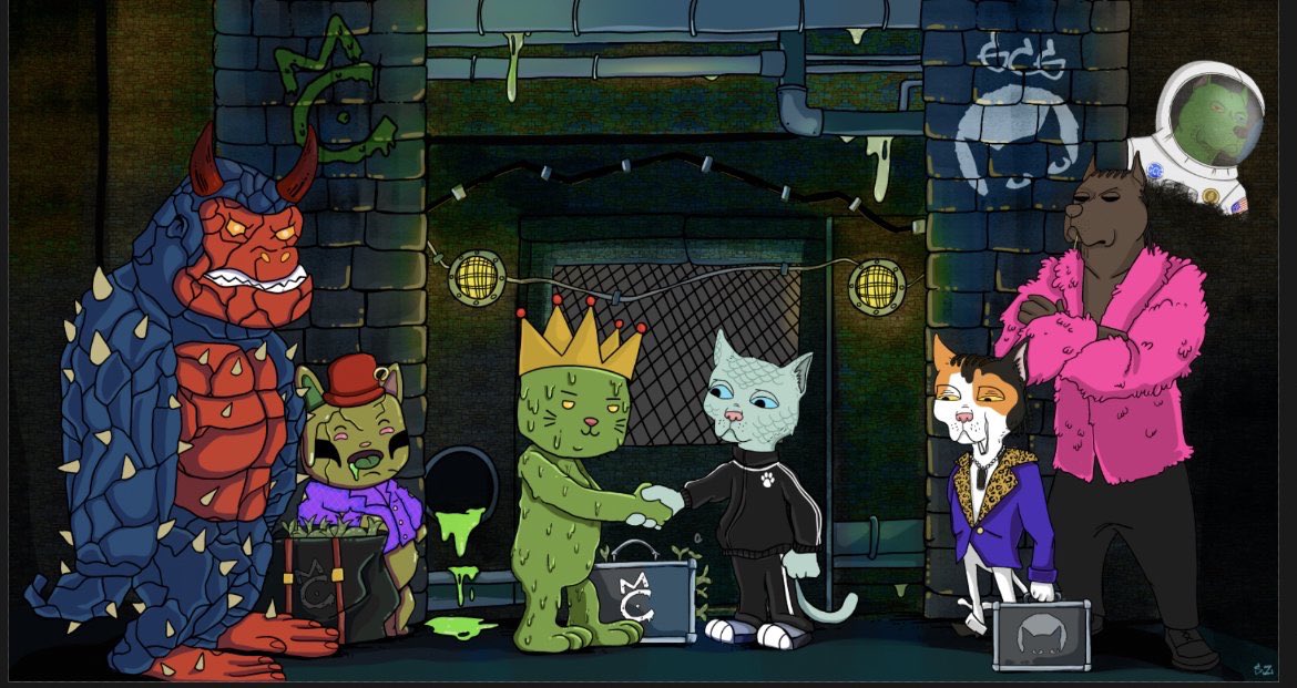 Who’s excited for Santa Coming <a href="/mutantcats/">Mutant Cats DAO</a> and <a href="/GutterCatGang/">Gutter Cat Gang</a> ?

Much love Cat Family 💚🙀💚

#Christmas #nftcollector #NFTs