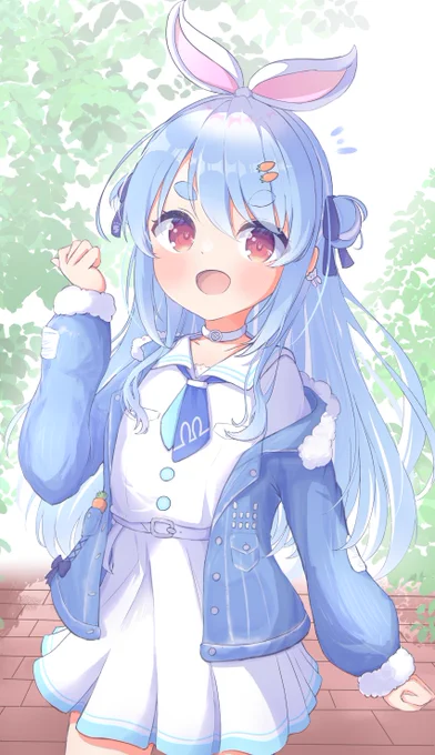 新衣装!!!!!!!!
#ぺこらーと #兎田ぺこら新衣装 
