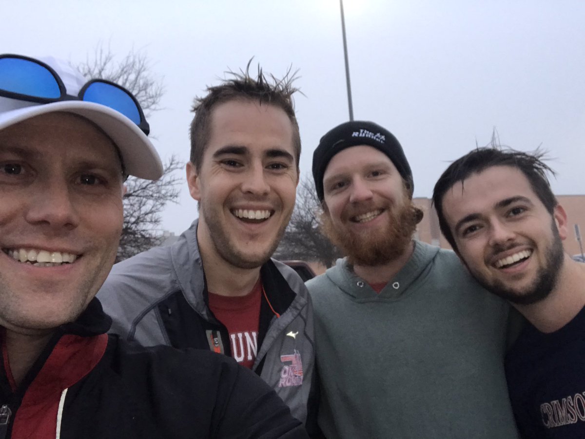 Best Christmas gift this year so far - morning run with these NHS legends.
As good of runners as they were (State Champs), they were better students. As good of students (excellent), they were better people. True gift to cheer for/follow their past &amp; continued success. Fight On!
