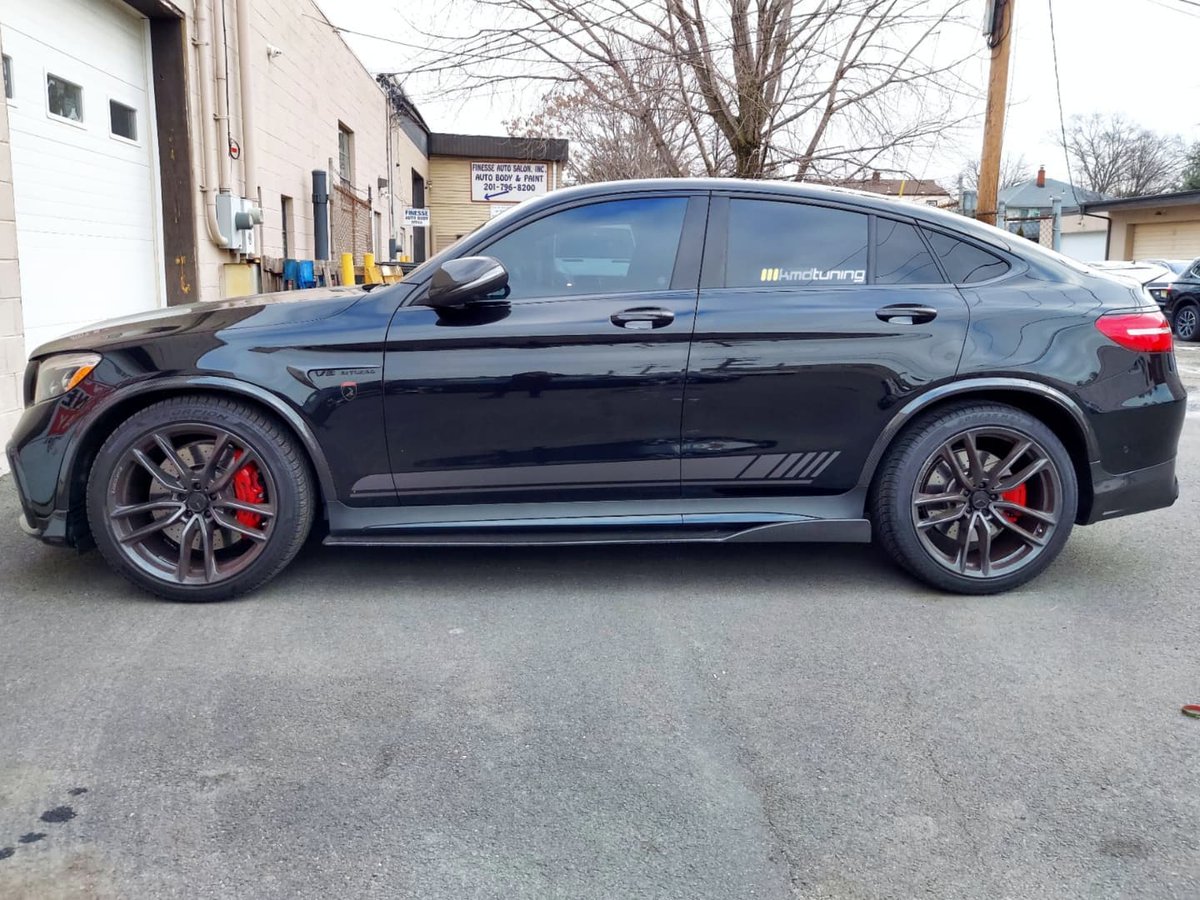 KMDTuning's tweet photo. #RedStarExhaust downpipes topped up with a Weistec Tune all finished up on one of the baddest SUVs to leave Germany, GLC63!
.
.
.
#KMDtuning #mercedesamg #mercedesbenz #redstarexhaust #glc63amg #amggang #WEISTEC #weistecengineering #sleeperstatus #saddlebrooknj https://t.co/5SH7vef2Nc
