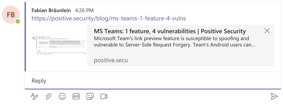 SeguInfo's tweet photo. Problemas en Microsoft Teams no solucionados por baja exposición https://t.co/Fg0I26bq9X https://t.co/NPp0C3kLdw