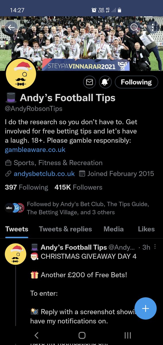 Pezzaperry08's tweet photo. @AndyRobsonTips https://t.co/NajNRQbgzJ