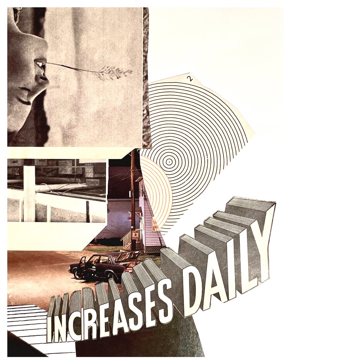 moif_collage's tweet photo. ‘Fashion statement…’ for @thecollageclub this week incorporating part of an image by @crewdsonstudio and found text from 1939. #collage #foundtype #vintageprint #omicron https://t.co/HAJxS7OZGW