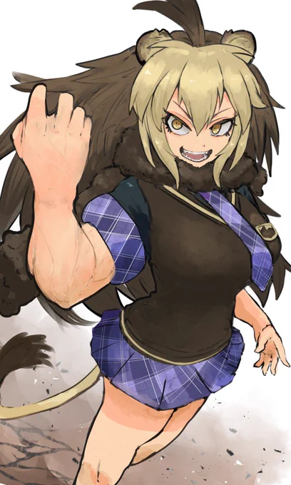 けものフレンズ バーバリライオン 